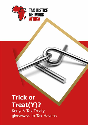 Trick Or Treat(Y)? Kenya’s Tax Treaty Giveaways to Tax Heavens
