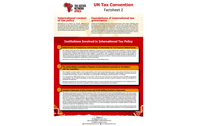 International Context of Tax Policy